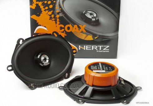 Hertz DCX 570.3 динамики овалы 5х7 дюймов