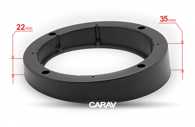 CARAV 14-048 универсальные проставочные кольца для динамиков 16 см